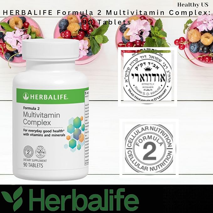 Herbalife Formula 2 Multivitamin Complex Kosher