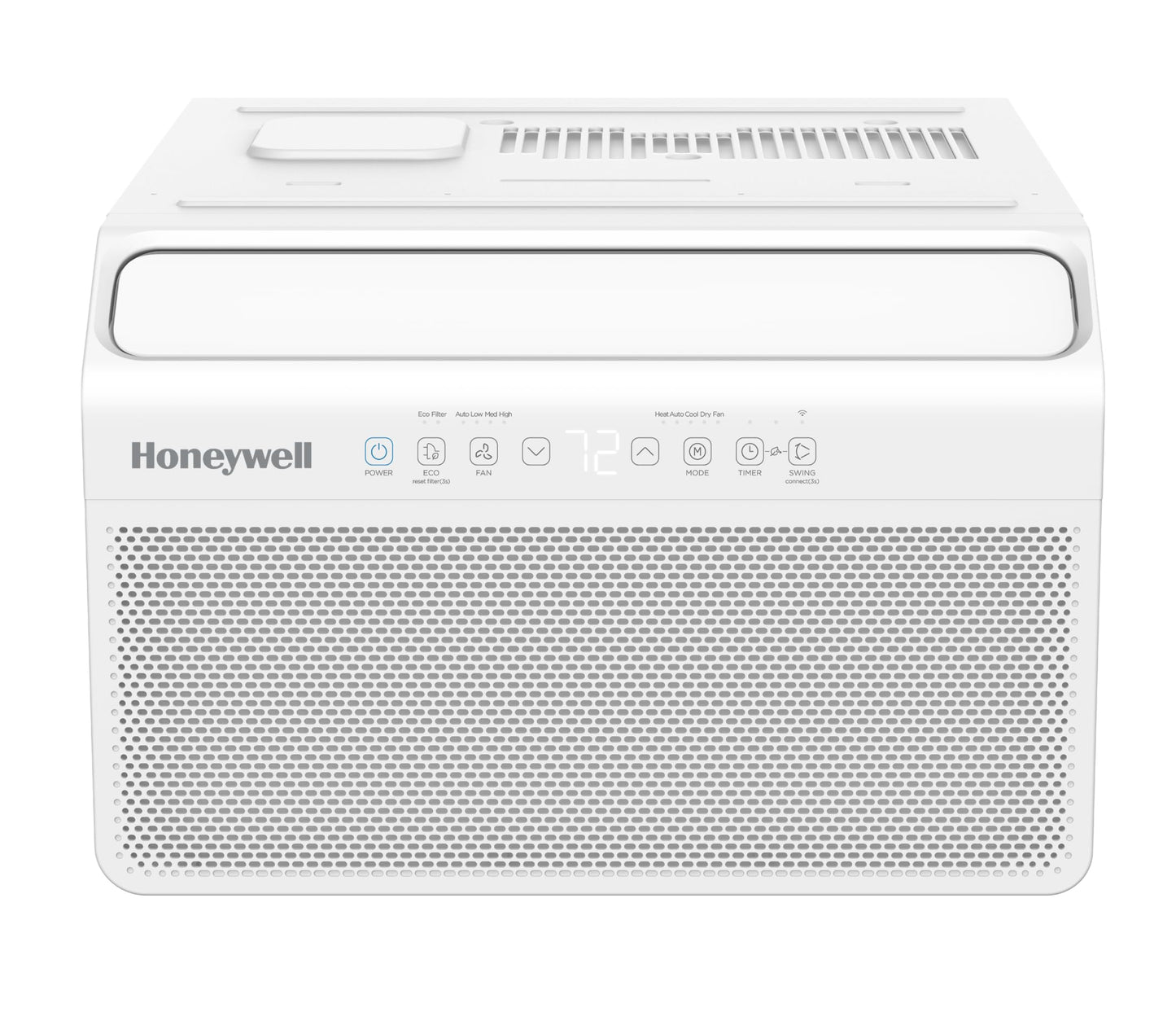 Honeywell 8,000 BTU Inverter Digital Window Air Conditioner, Ultra Quiet, 4 Modes, Eco, 550 sq ft Coverage, 35% Energy Savings,