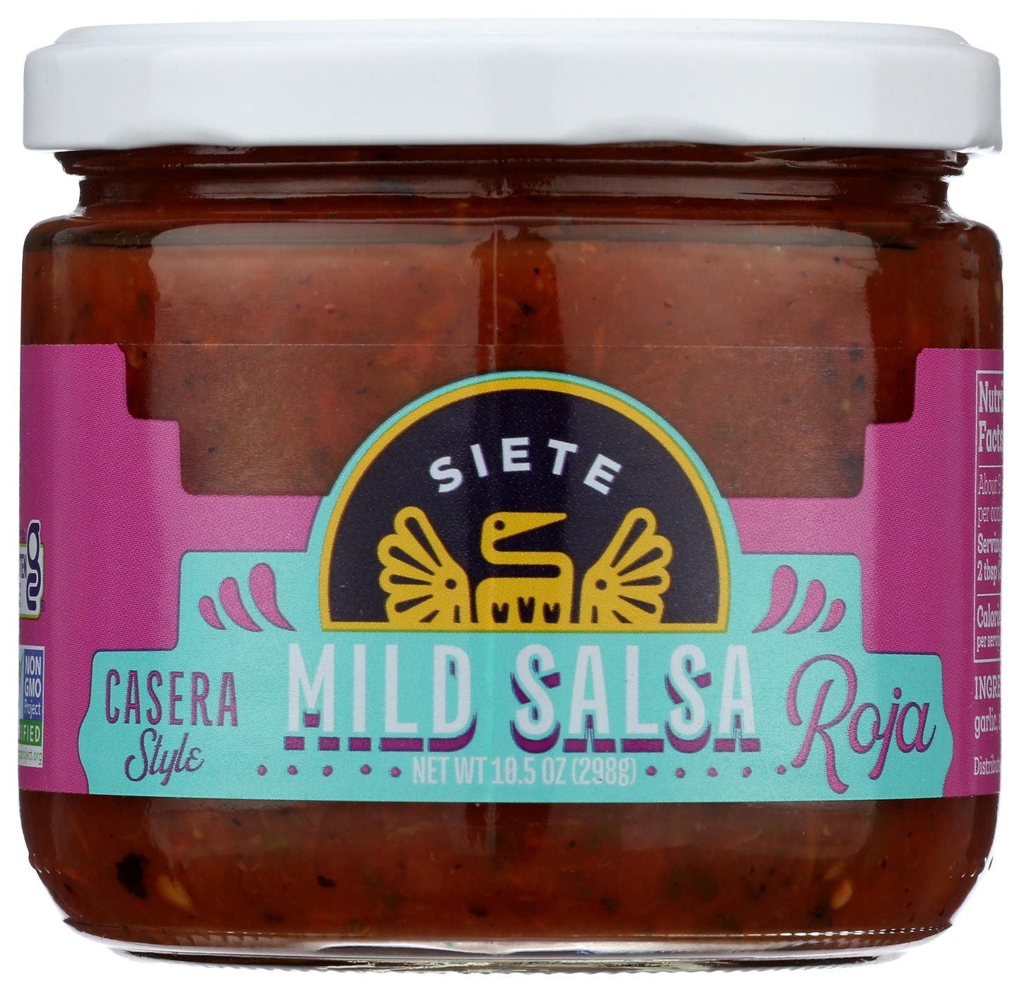 Siete Salsa Mild Casera 10.5 OZ