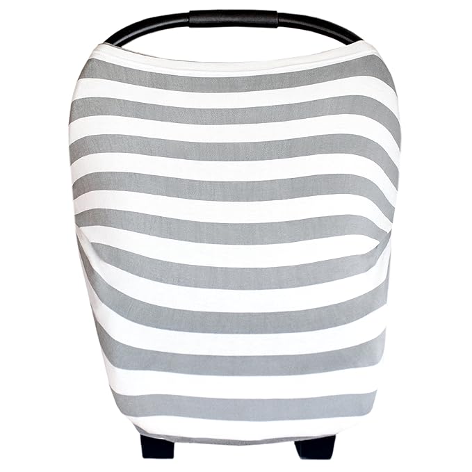 Harbor Multi-Use Cover: Car Seat, Nursing, Stroller - Stretchy Fabric, All-Season, Stylish Designs, Easy Access
