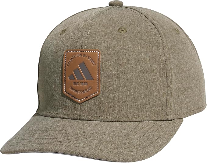 Adidas Mens Scorecard High Crown Low Curve Brim Snapback Adjustable Fit Course Style Hat
