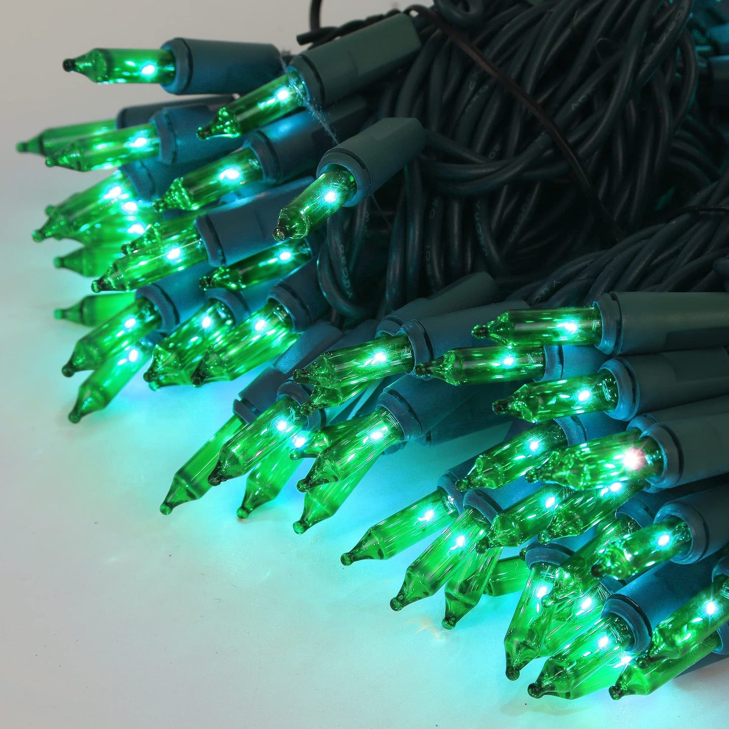 LJLNION Christmas String Lights 150 Count 33 FT Incandescent Green Wire Fairy Lights for Indoor Outdoor Decoration