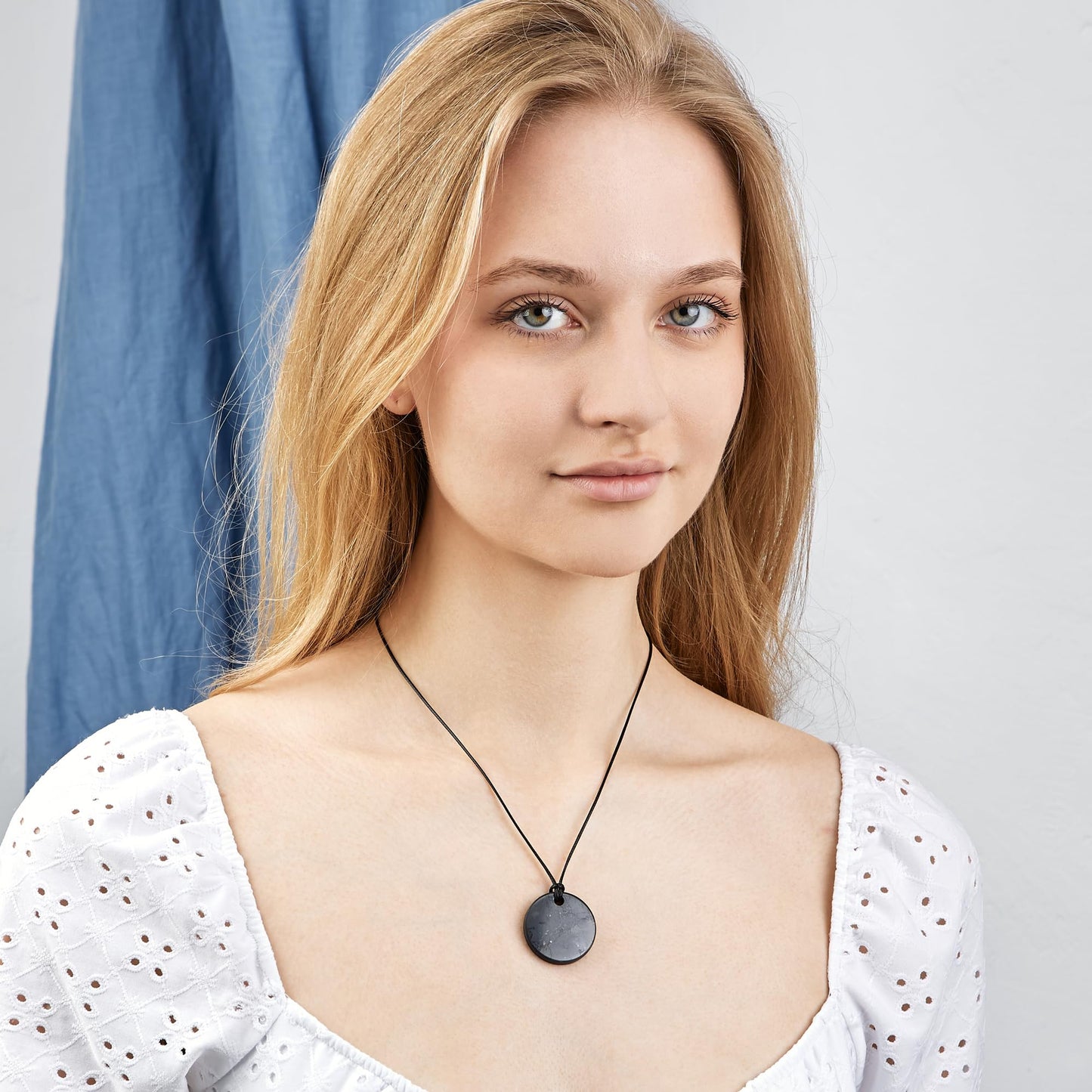 Karelian Heritage Effective Shungite Protection Necklace | Authentic Shungite Stone Pendant Amulet Jewelry for Men Women | Defen