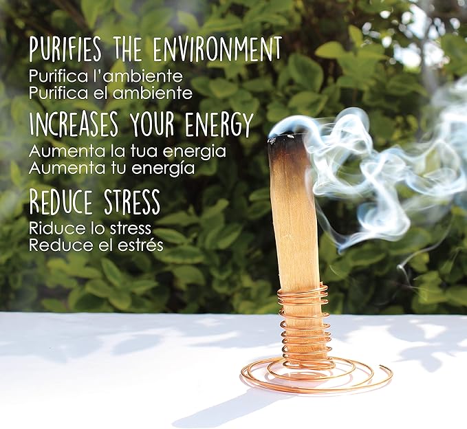 PALOSANTO - Palo Santo Incense Sticks Especial 10cm 3,94in - 10 Pack - Large Organic Palo Santo Sticks Strong Aroma - Wild Harvested Holy Sticks 2cm Thick - Palo Santo Wood Bursera Graveolens