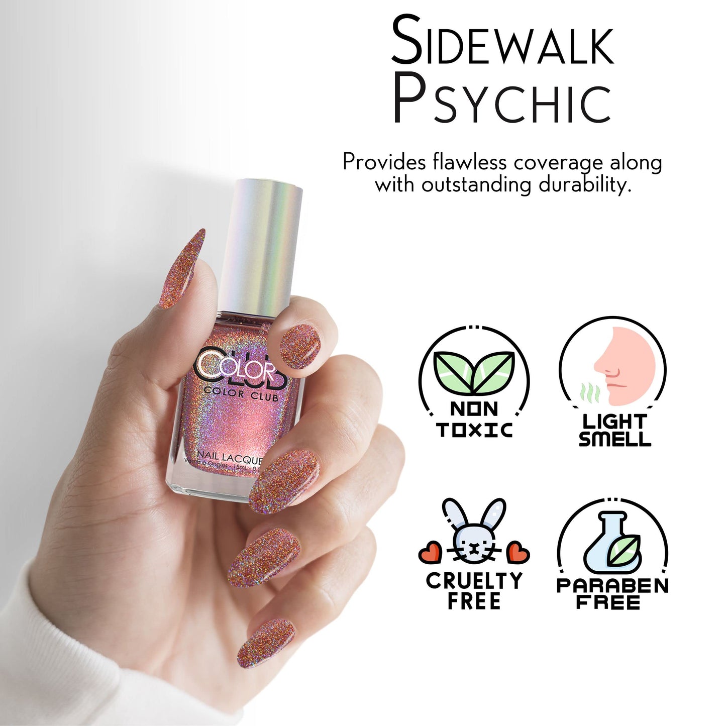 Color Club Halo Hues 2015 Collection 1092 Sidewalk Psychic Nail Polish