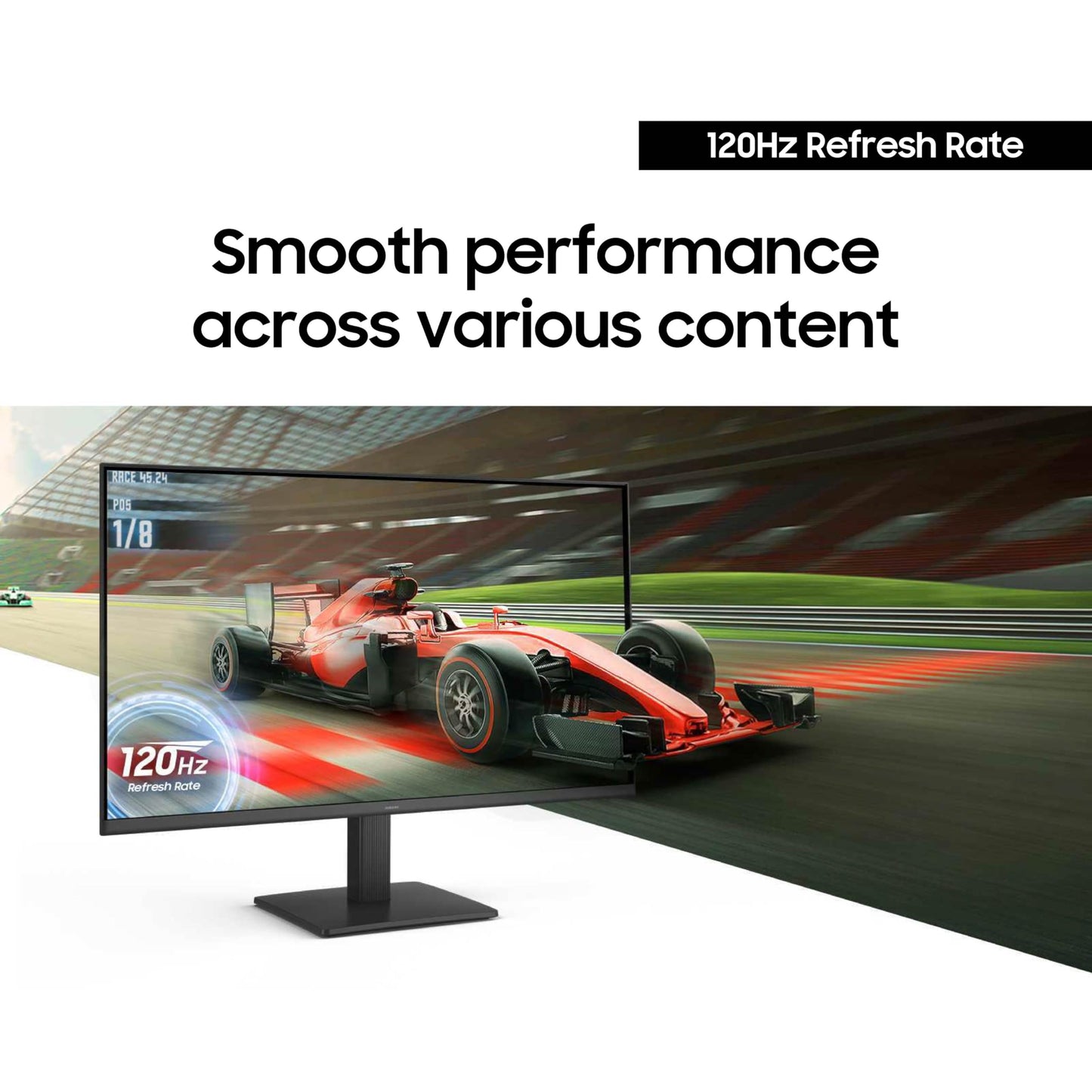 Samsung 24 S3 (S32Gf) Fhd High Resolution 120Hz Monitor With Ips Panel, Flicker Free, Eye Saver Mode, Ls24F320Ganxza, 2025