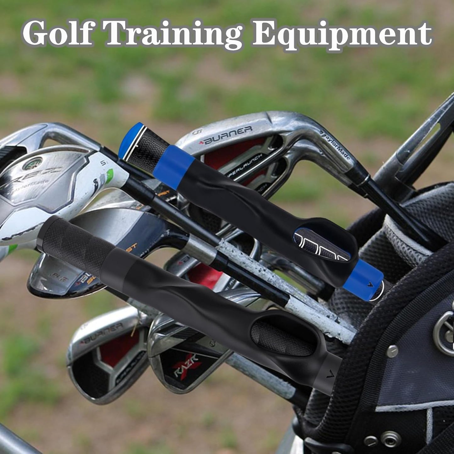 Golf Grip Trainer, Golf Swing Training Aid for Improving Proper Hand Positioning, Golf Training Equipment, Improve Swing Rhythm