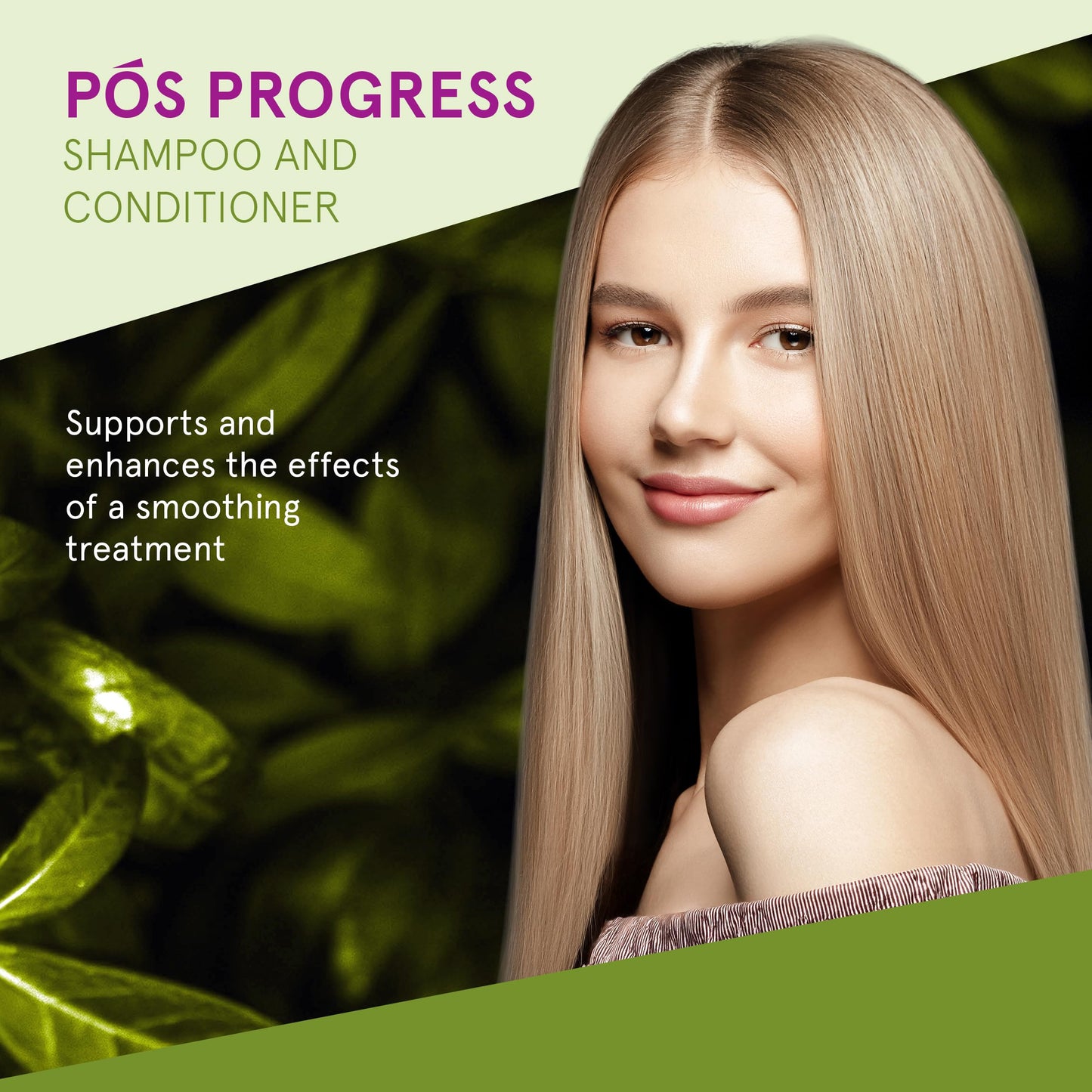 Inoar P  s Progress Duo Kit, Shampoo & Conditioner for Post-Treatment Care, 8.45 fl.oz. Each