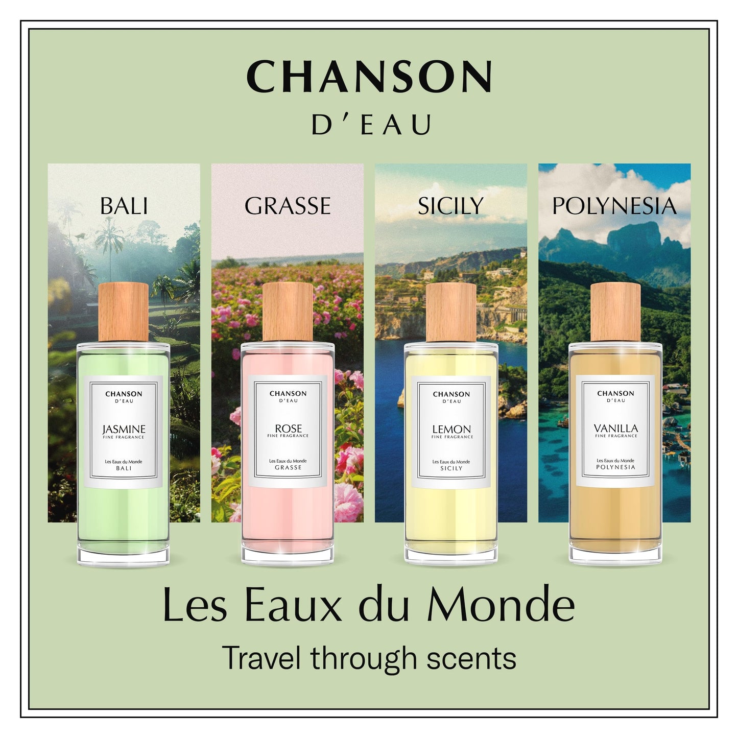 Chanson Lemon Eau de Toilette 3.4 fl oz (Pack of 1), Notes of Lemon, Orange Blossom, and Cedar, Women's Fragrance, Long Lasting, Everyday Fragrance, Travel Size
