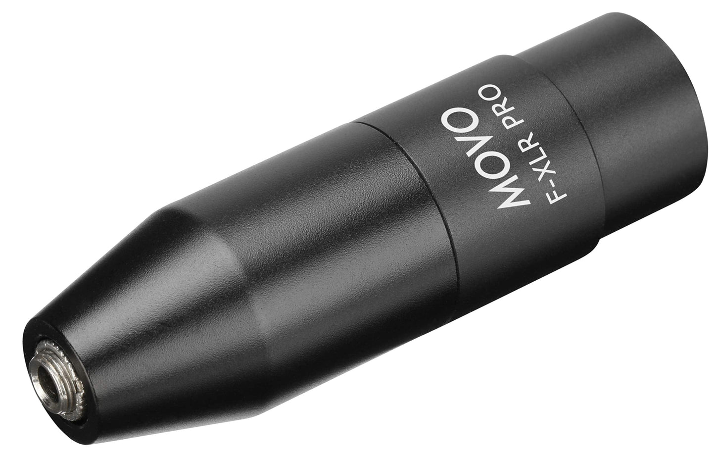 Movo Fxlr-Pro 3.5Mm (Trs) Mini-Jack Female Microphone Adapter To 3-Pin Xlr Male Connector With Integrated Phantom Power Converte