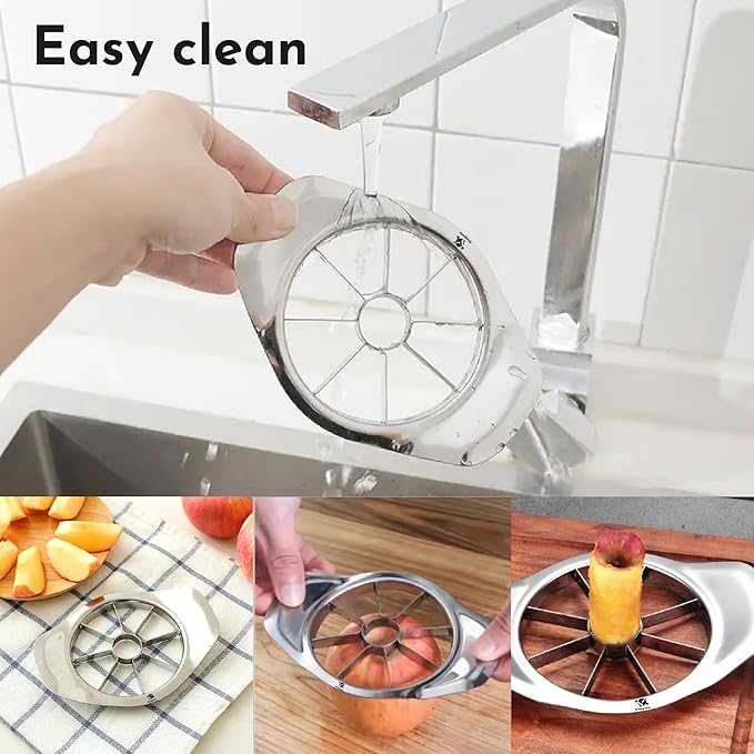 Pineapple Cutter and Corer Tool – Stainless Steel Pineapple Slicer with Easy Grip Handle – 2-in-1 Fruit Peeler, Corer & Slicer for Perfect Pineapple Rings – Kitchen Gadget for Home & Chefs