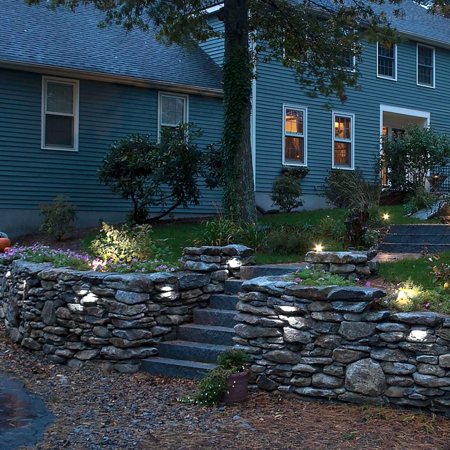 Leonlite 4 Inch Led Retaining Wall Lights, Daylight, Aluminum, Model 51795, Low Voltage Hardscape Lighting, Pack Of 4