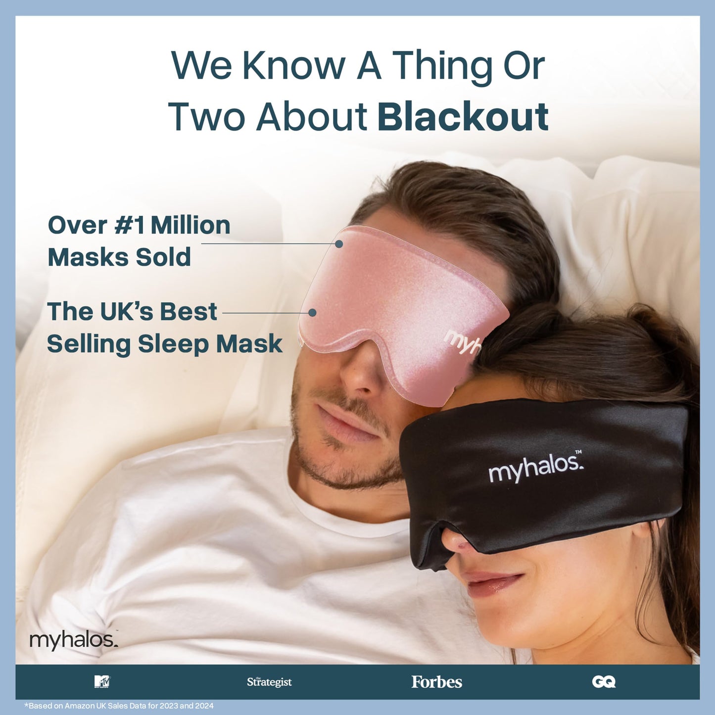MyHalos® Sleep Mask – 3D Blackout Eye Mask for Women & Men, Side Sleepers, Zero Pressure Memory Foam Eyelash Friendly, Breathable,Award-Winning Sleep Aid for Travel (Peach Orange, 1 Count (Pack of 1))