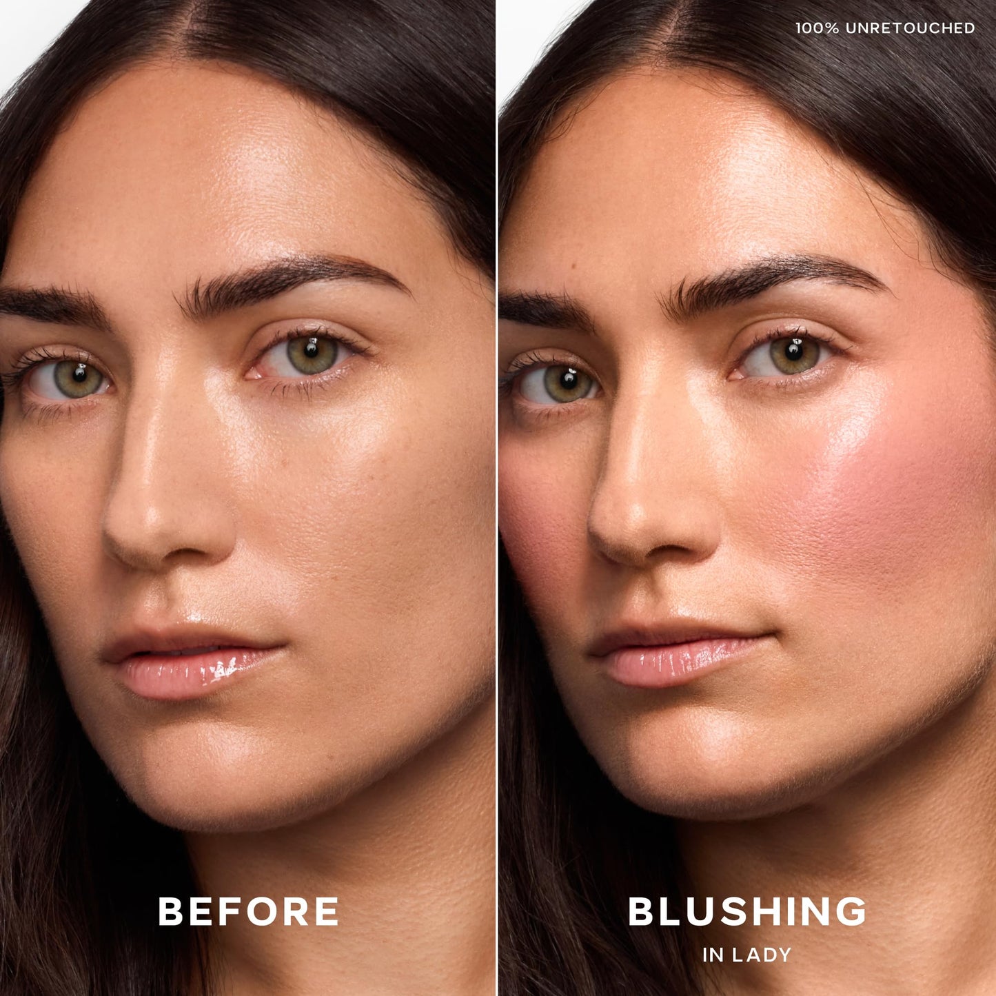 Saie Dew Liquid Blush for Cheeks - Hydrating Cream Blush Stick with a Blendable + Buildable Formula - Skincare Infused Dewy Chee
