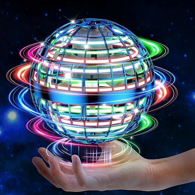 2025 AI Flying Orb Ball Toy, Cosmic Globe Boomerang Hover Ball Galactic Fidget Spinner, Cool Stuff Toys for 6 7 8 9 10 11 ...