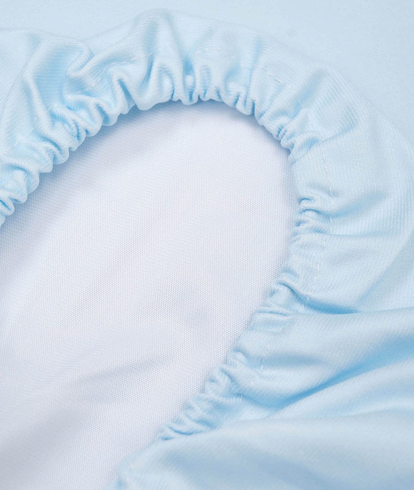 Harfirbe 6.5Ft Round Backdrop Cover Baby Blue Baby Shower Background Birthday Party Decoration Children Theme Background