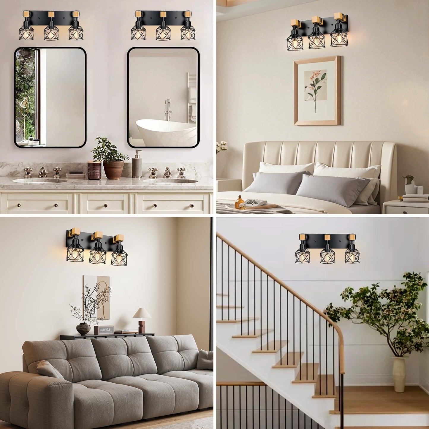 Weiyanfnr Bathroom Light Fixtures Vanity Lights For Bathroom Small Lamp Shades Vanity Lighting Fixtures Black Light Fixture Over Mirror