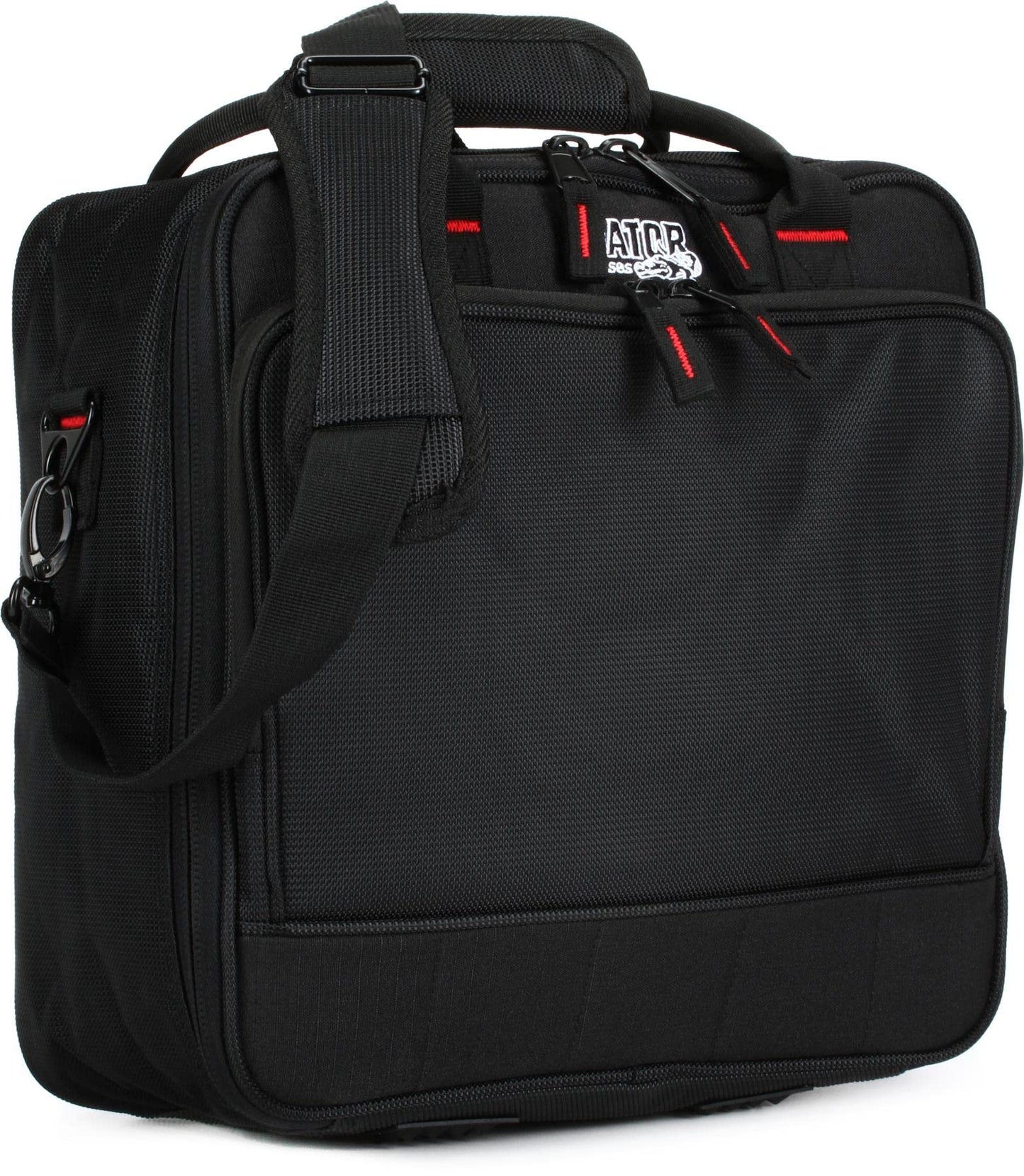 Gator Cases Padded Nylon Mixer/Gear Carry Bag with Removable Strap, 12 x 12 x 5.5 (G-MIXERBAG-1212)