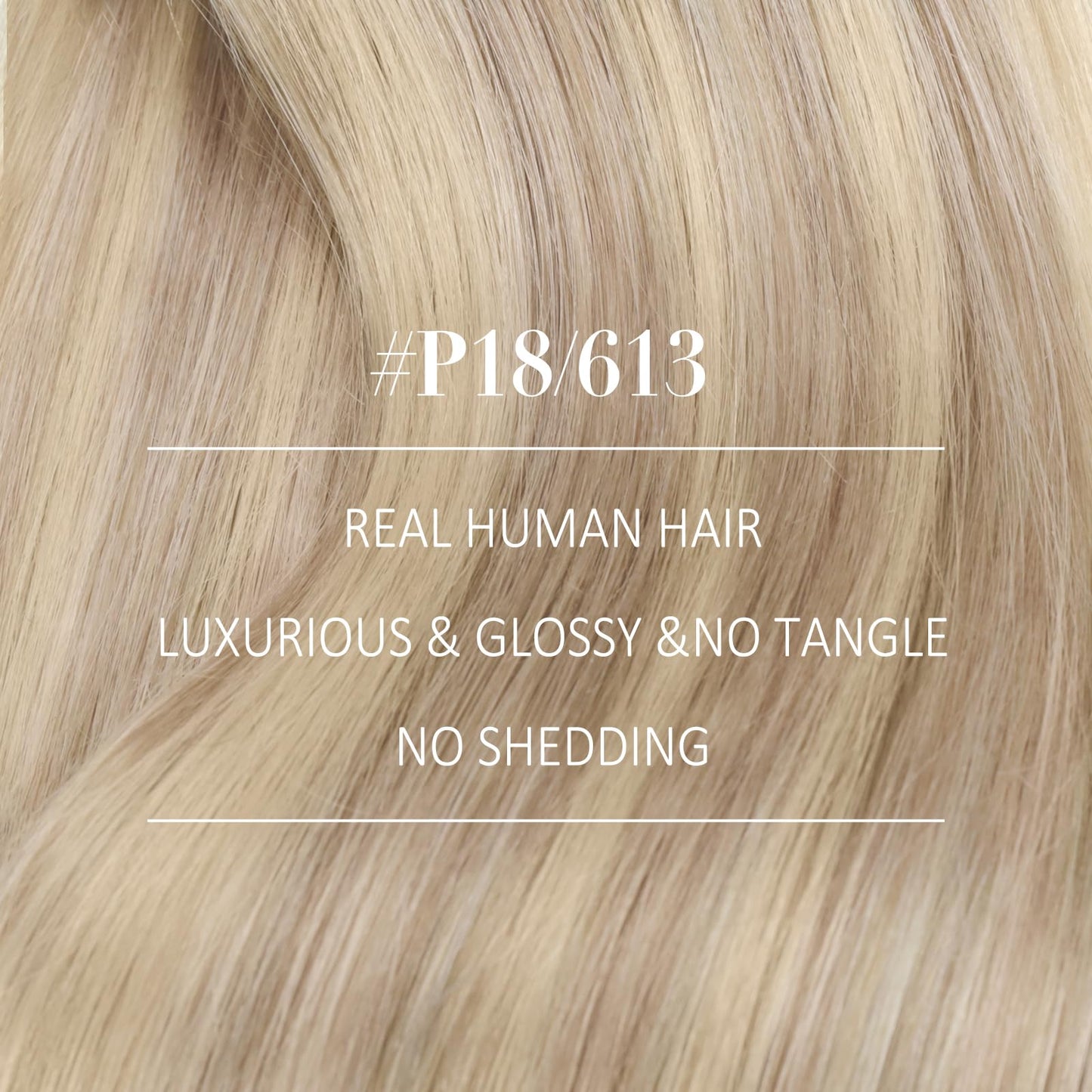 YoungSee Clip in Extensions Highlight Clip on Hair Extensions Warm Ash Blonde Highlights Bleach Blonde Clip in Hair Extensions R