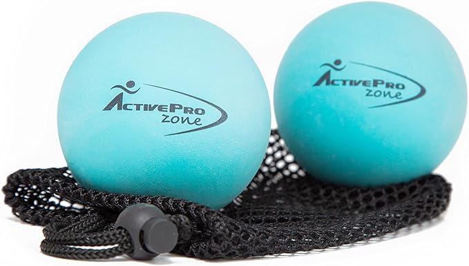 ActiveProZone Therapy Massage Ball - Instant Muscle Pain Relief. Proven Effective for Myofascial Release, Deep Tissue Pres...