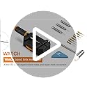 JOREST Watch Link Removal Kit, Resizing Tool for Bracelet Adjustment & Replacement, Pin Remover for Sizing Strap, Watch Ad...