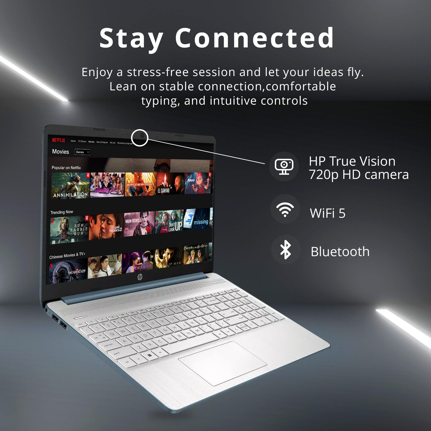 Hp 2022 15.6 Hd Brightview Laptop, Intel Pentium Silver N5030 Processor, 8Gb Ram, 256Gb Pcie Ssd, Intel Hd Graphics 605, 720P Hd