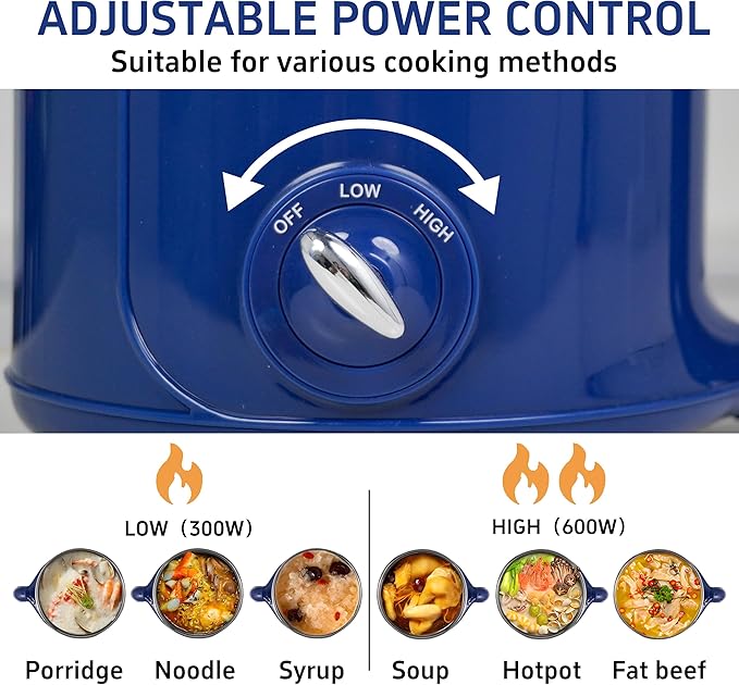 Hot Pot Electric With Steamer,Rapid Noodles Electric Pot,2.0L Stainless Steel For Cooking Noodles Oatmeal Pasta,Shabu Shabu Dorm Lazy Pot