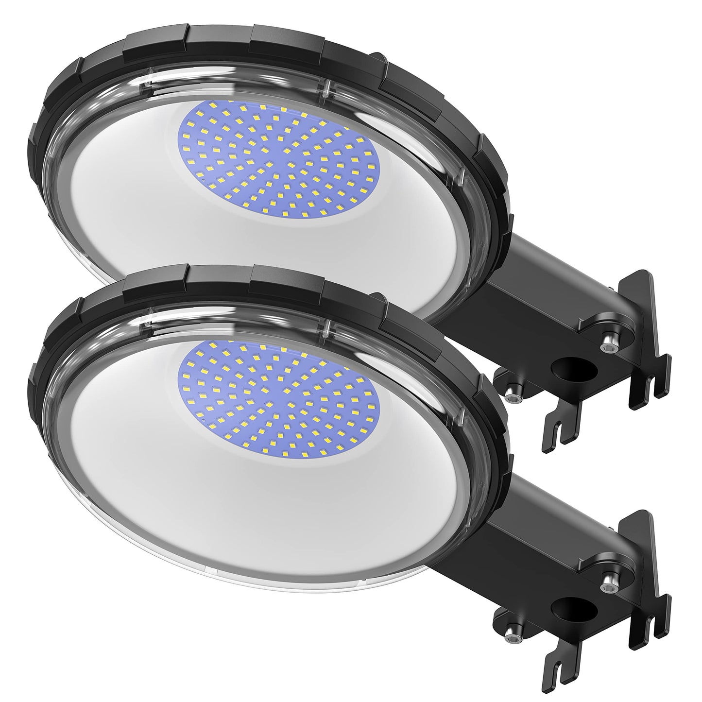 Viugreum 100W Led Barn Light, Dusk To Dawn, 12000Lm, Ip65 Waterproof, 5000K Daylight, 2 Pack, Aluminum, Model Zt