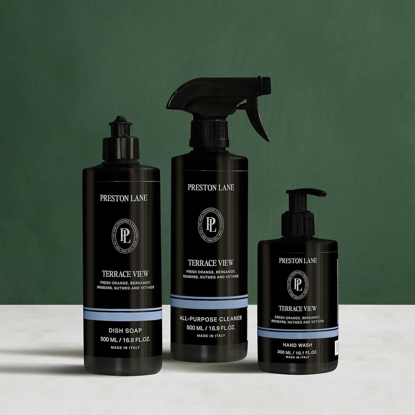 Preston Lane Kitchen Set, Hand Wash, Dish Soap & All Purpose Cleaner, Cleaning Essentials Bundle
