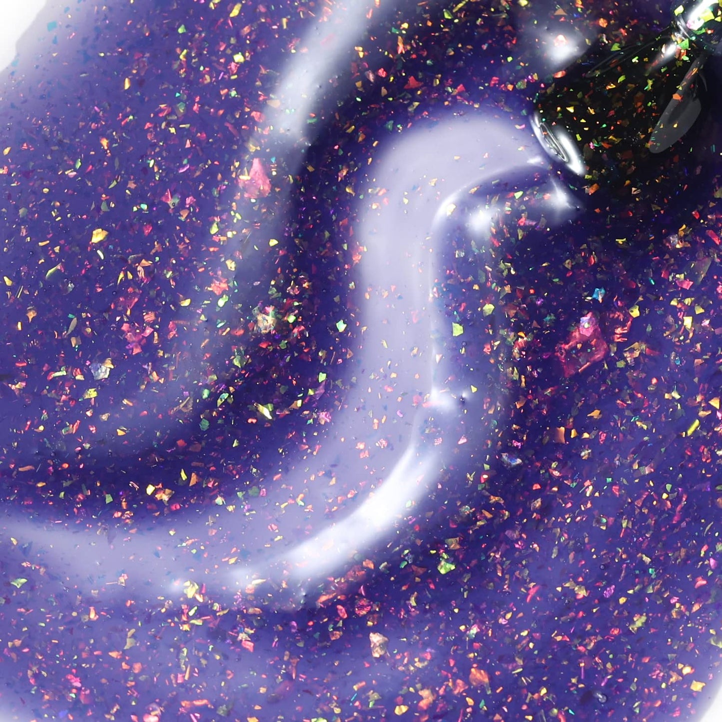 AIMEILI Hema Free Gel Nail Polish, TPO Free, Vegan, Longer Lasting Soak Off U V Glitter Nail Art Manicure -571 10ml