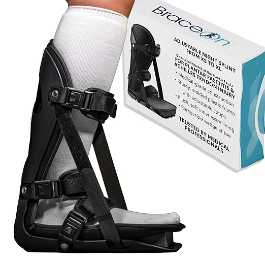 Brace On Kids Adjustable Night Splint - Pediatric Plantar Fasciitis, Achilles Tendon, Heel Spur, Injury, Foot Splint Boot ...
