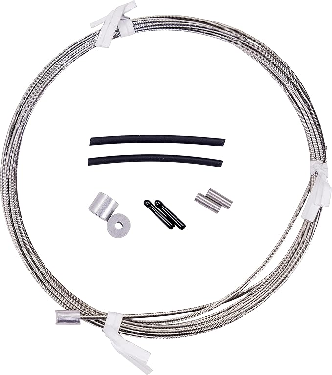 Bare Wire Replacement Jump Rope Speed Cable - 1/16" Stainless Steel Cable - 10ft Long USA Made Cord for Fastest Speed - Co...