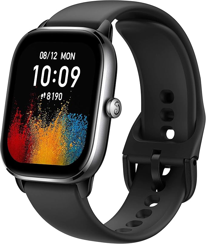 Amazfit GTS 4 Mini Smart Watch Unisex, Alexa GPS, Fitness Tracker w/ 120+ Sport Modes, 15-Day Battery Life, Heart Rate Blo...