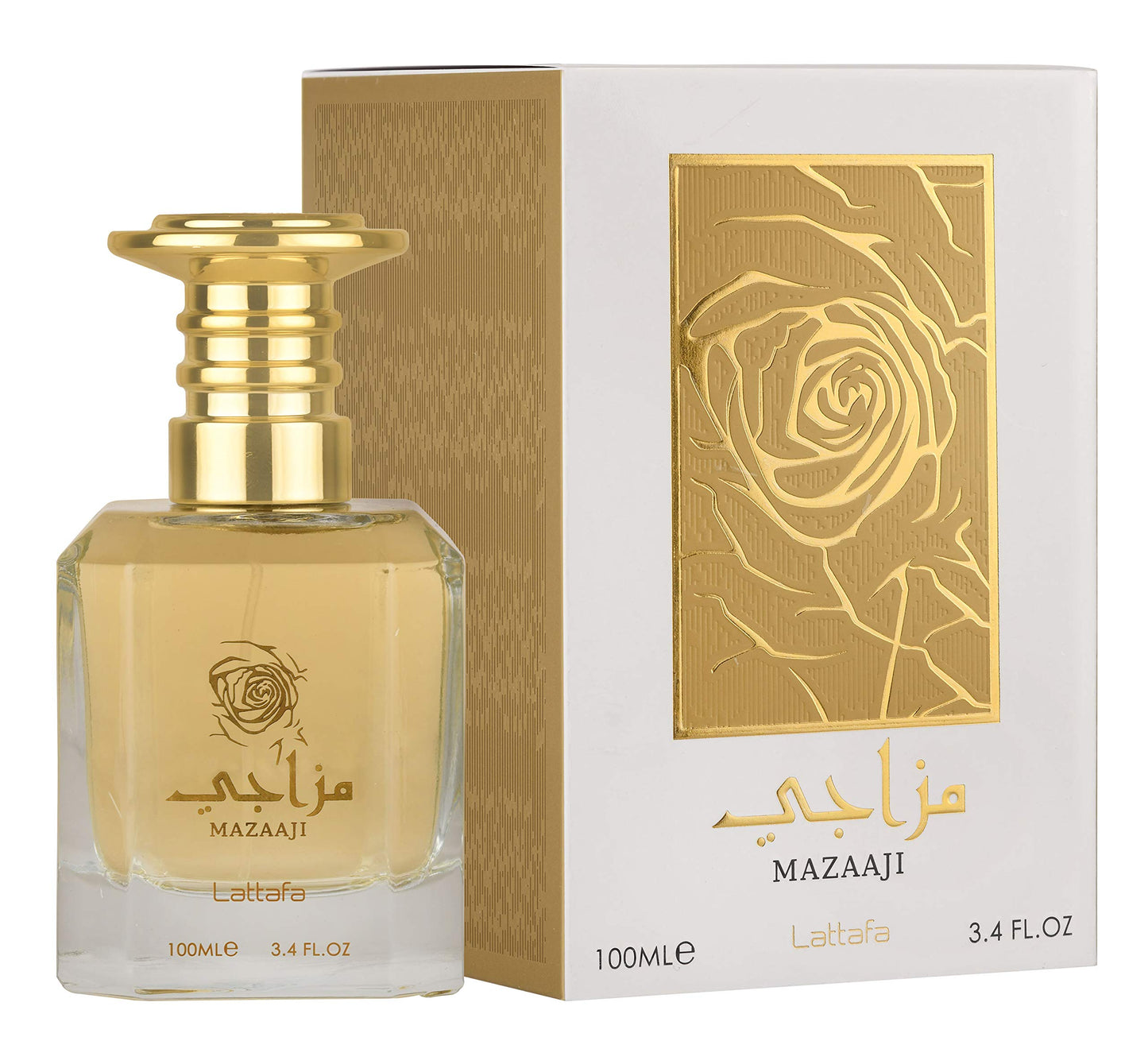 Lattafa Masaaji Eau De Parfum Spray (Unisex) 3.4 Ounce