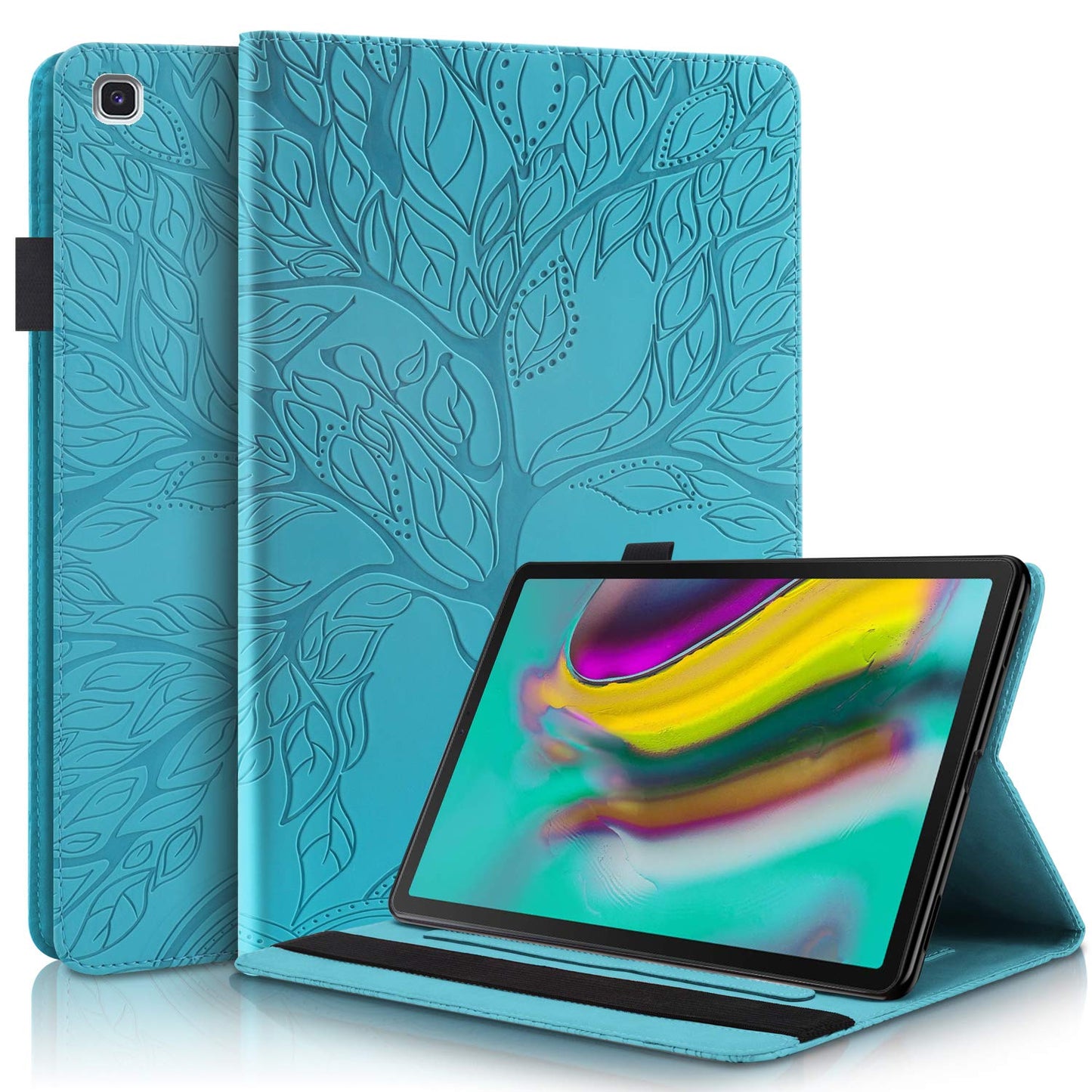 Case For Samsung Galaxy Tab S5E 10.5 2019 Sm-T720/T725 Premium Pu Leather Stand Flip Wallet Case Multiple Viewing Angles Lightwe