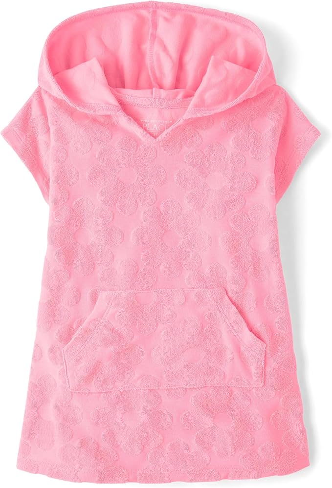 The Children's Place Baby-Girls and Toddler Hooded Swim Coverup