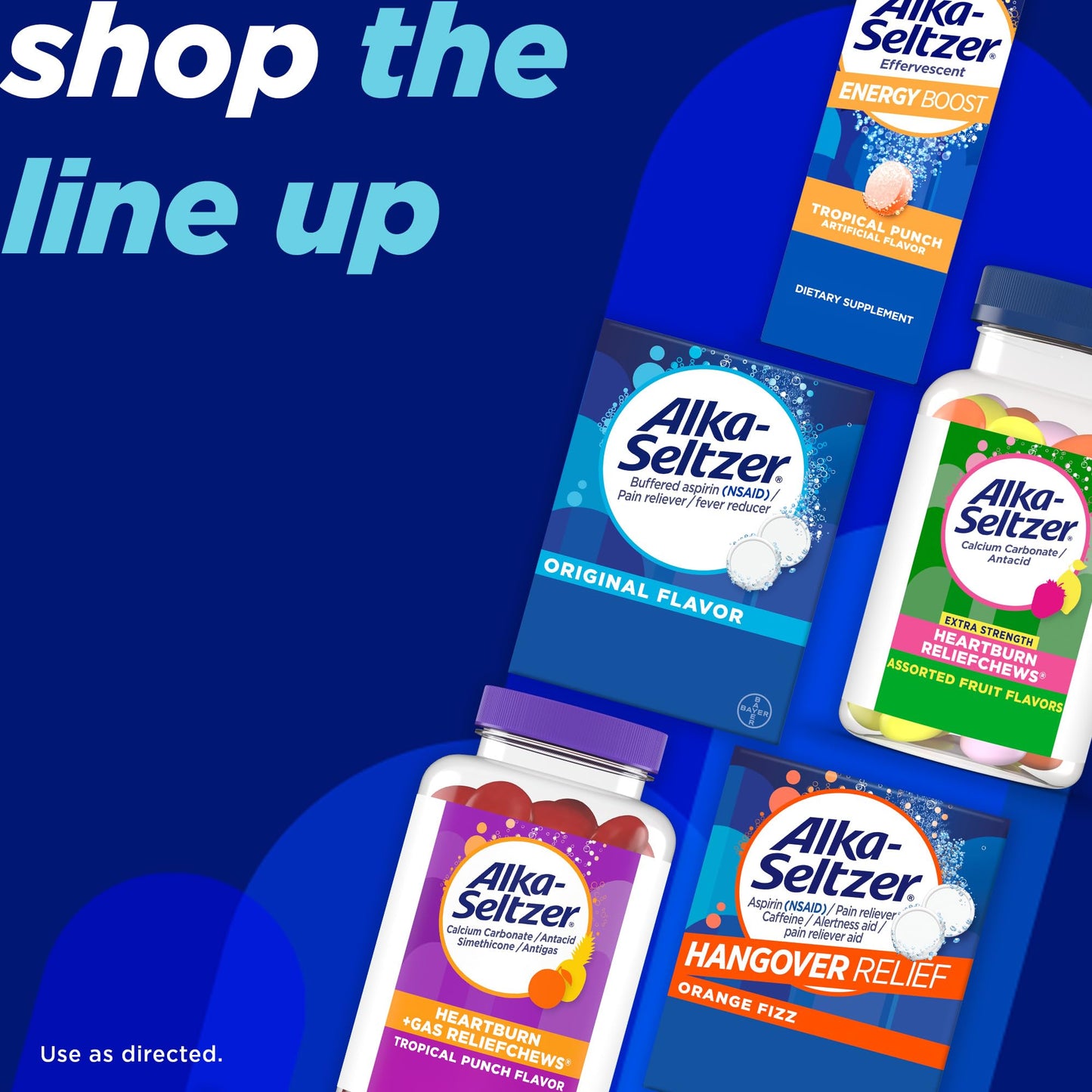 Alka-Seltzer Effervescent Tablets Original Flavor, Fast Multi-Symptom Relief from Headache and Body Ache, Dissolvable Effervescent Fizzy Tablets, Pain Relief Dispenser Pack, 116 Ct