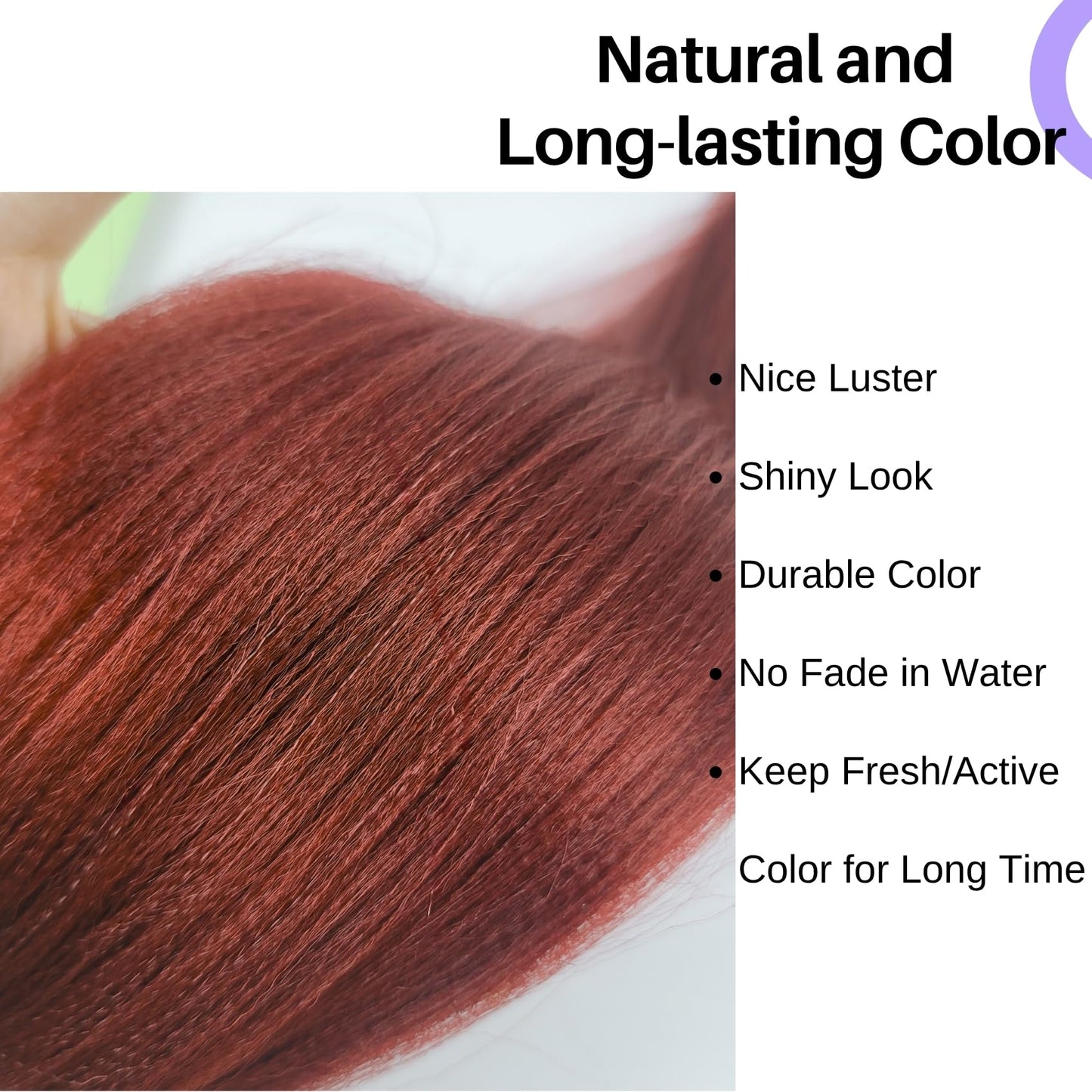Ginger Braiding Hair Pre Stretched 350# Knotless Braids Hair Extension for Braiding