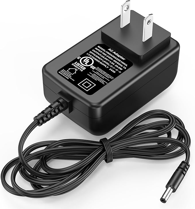 Massage Gun Charger Replacement Fit for VYBE Pro Handheld Percussion Massager Gun 24V, Power Cord AC Adapter for Vybe Pro ...
