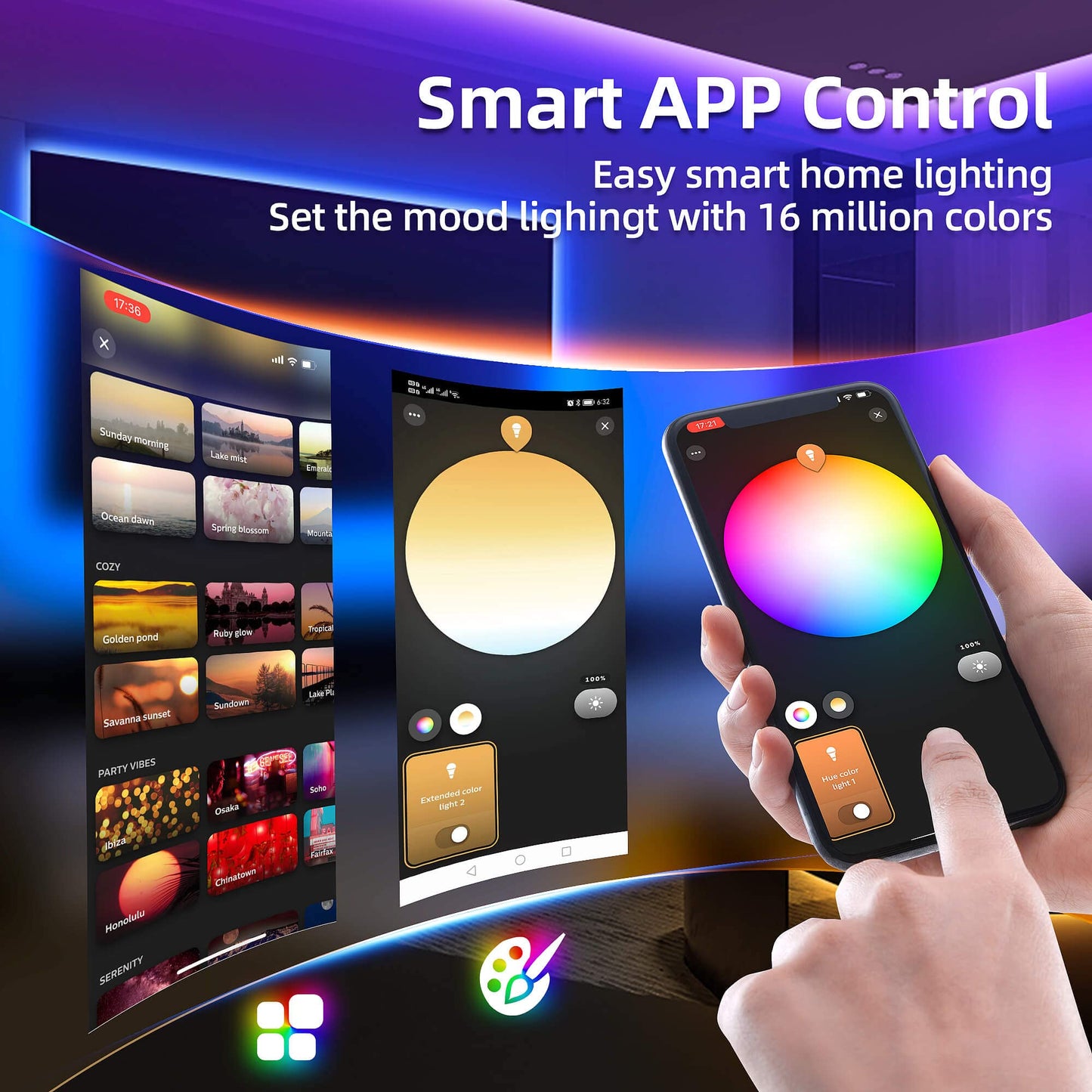 GIDERWEL Zigbee LED Controller RGBCCT Dimmable Compatible with Hub, Alexa, 6 Wire, Plastic, Zigbee 3.0