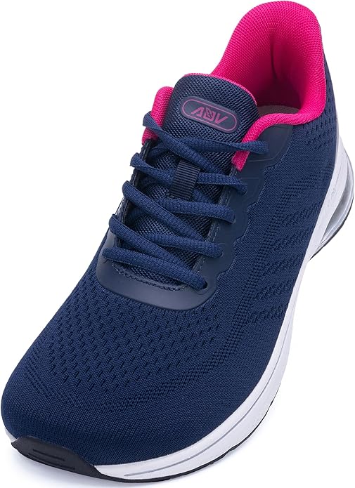 AOV Wide Toe Box Running Shoes Women Arch Support Walking Sneakers for Plantar Fasciitis Athletic Tennis Orthotic Shoes fo...