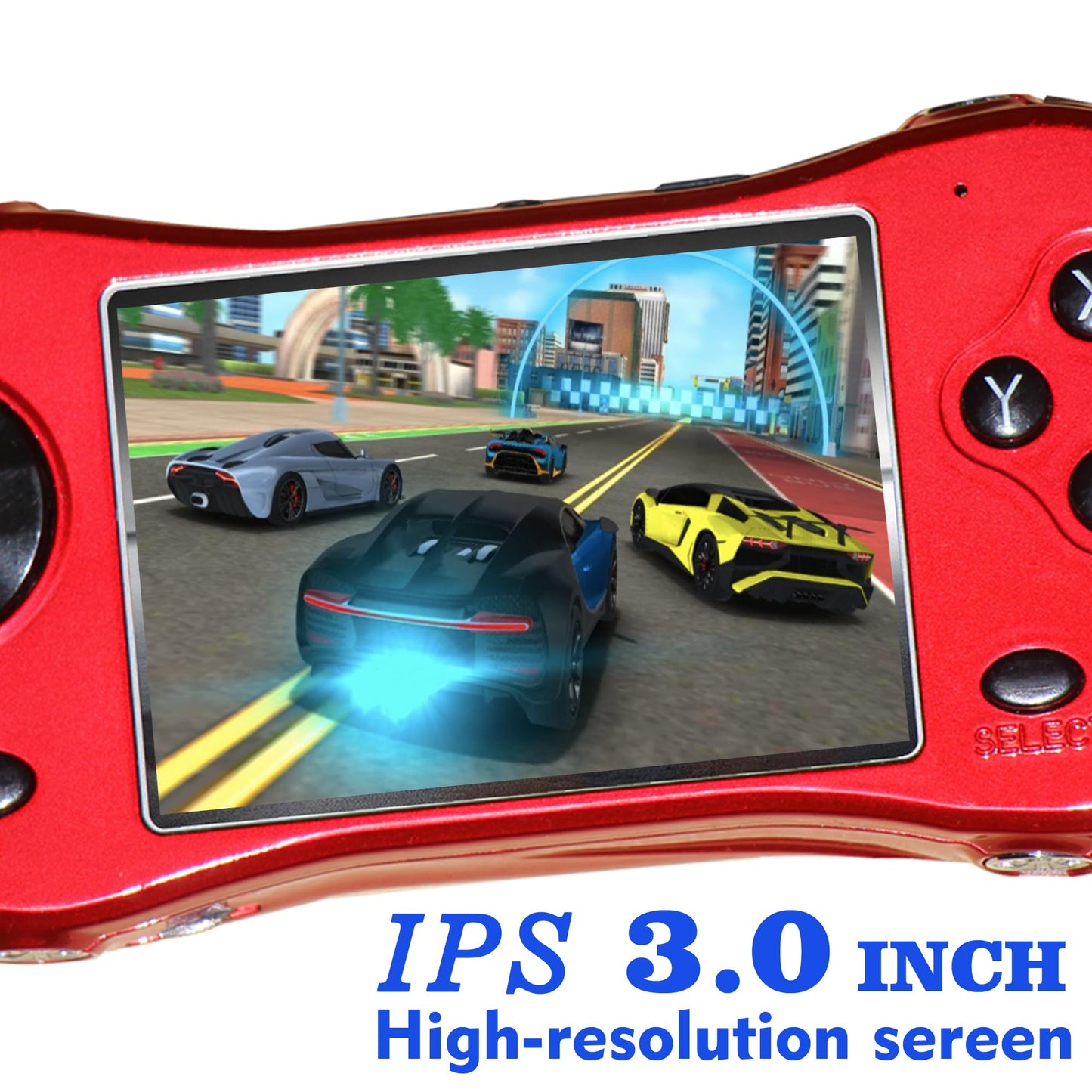 Handheld Game Console for Kids Preloaded 240 Retro Video Games, Portable Gaming Player with Rechargeable Battery 3.0" LCD Screen, Mini Arcade Electronic Toy Gifts for Boys Girls