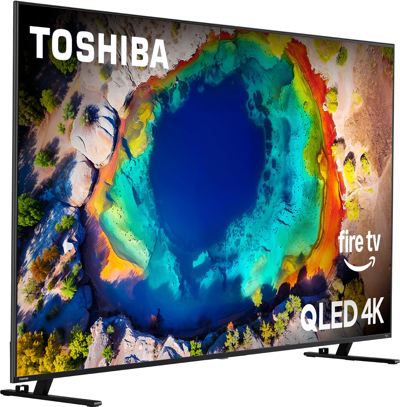 TOSHIBA 55" Class M550 Series QLED 4K UHD Smart Fire TV with Voice Remote with Alexa (55M550NU)