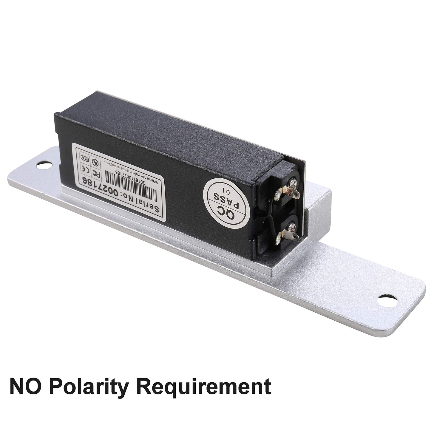 UHPPOTE Electric Strike Door Lock Fail-Secure for Access Control System Deadlatches or Cylindrical Locksets