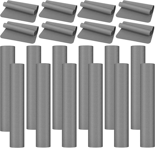 10 Pack Yoga Mats Bulk, 68'' x 24'' x 4mm Thick Yoga Mats for Kids and Adult Gym Mats Bundle Latex Free Exercise Mats with...