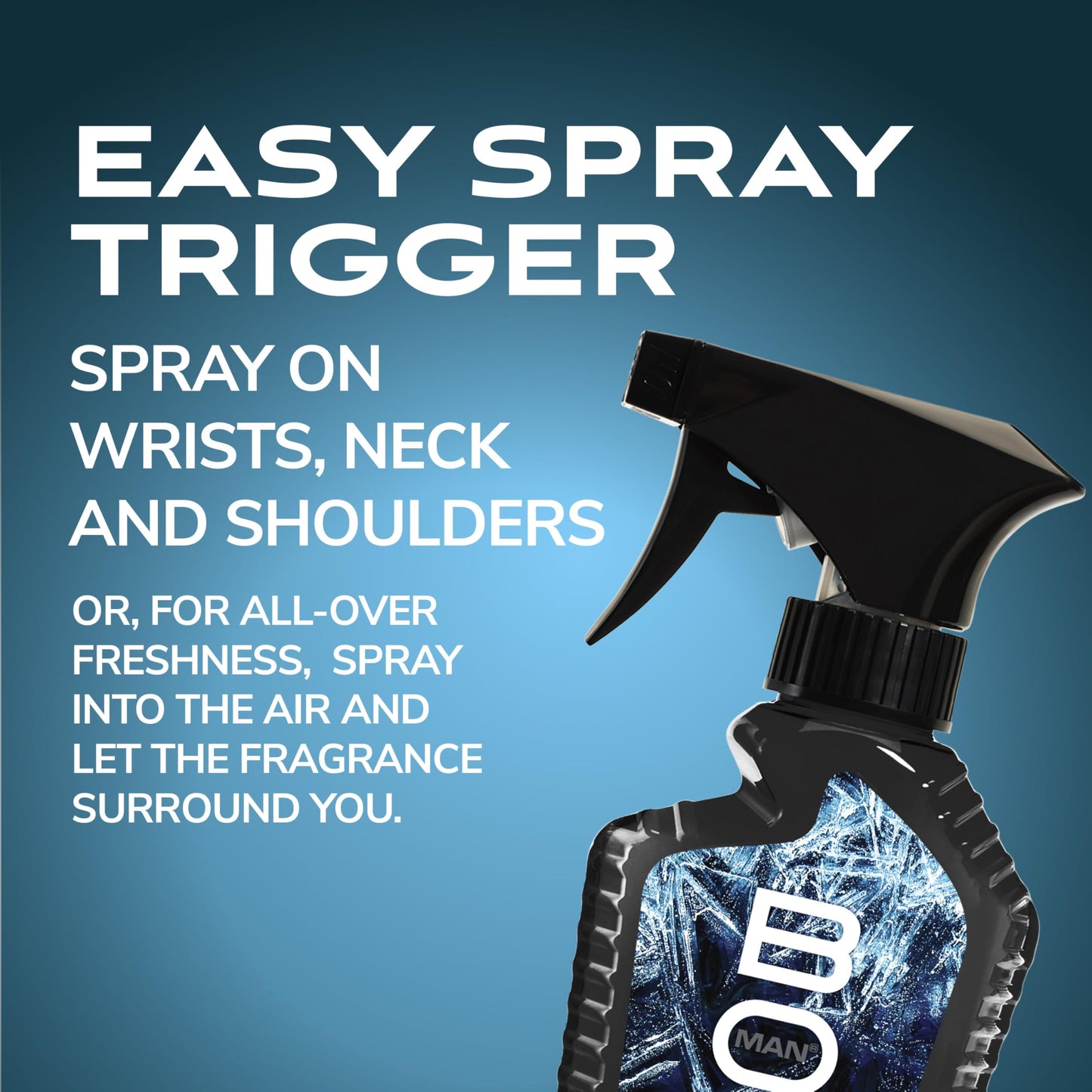 BOD man Fragrance Body Spray, Dark Ice, 8 fl oz