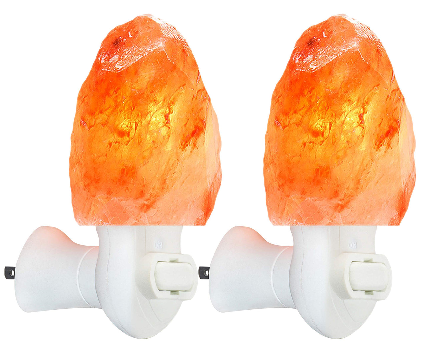 Spantik Pink Himalayan Salt Lamp - Hand Carved Natural Night Light for Home Decor