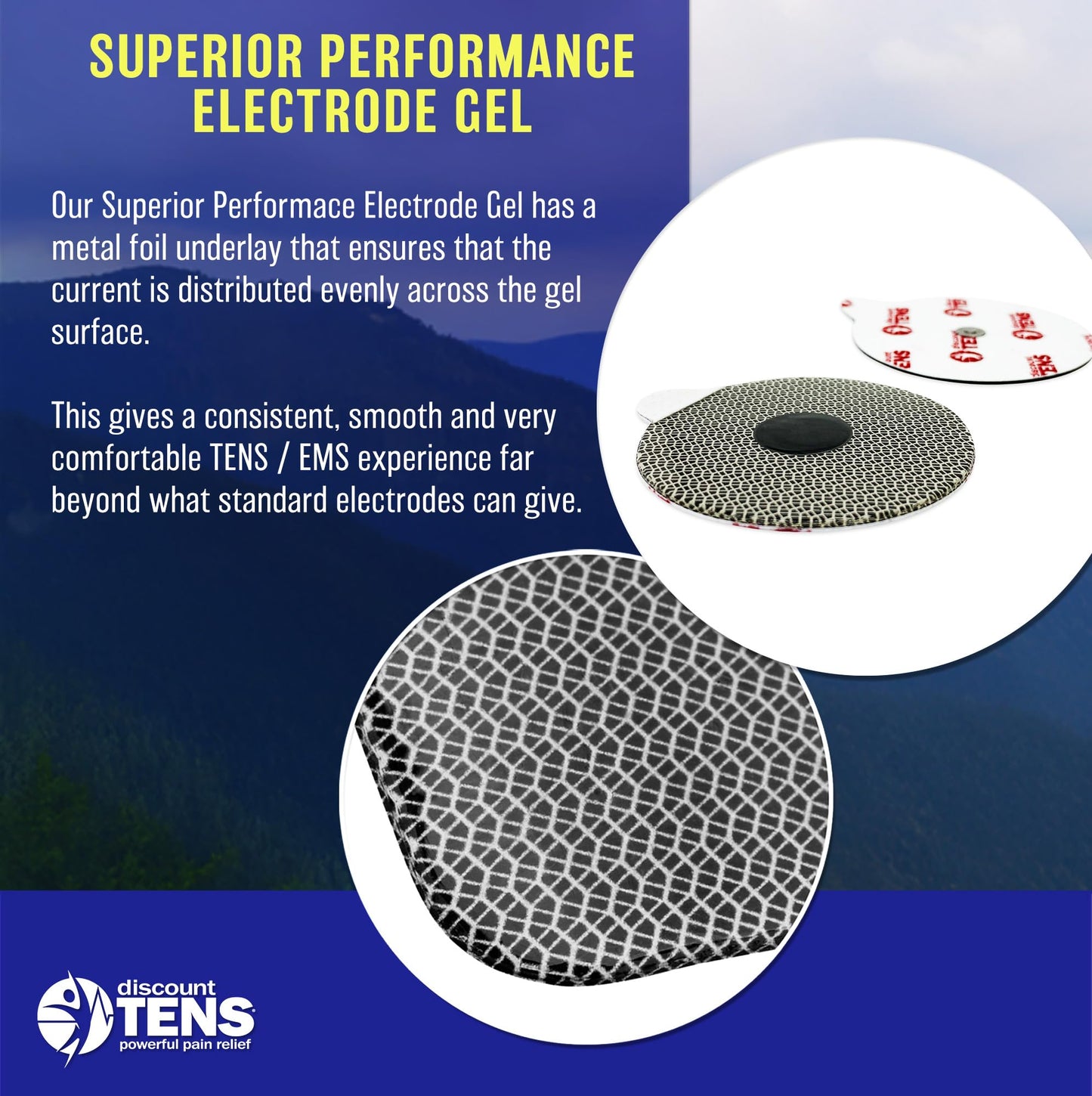 Discount TENS - PowerDot 2.0 Compatible Electrodes – 12 Premium Magnetic Connector Electrodes, Self-Adhesive Muscle Stimulation Pads for Recovery, Performance & Pain Relief. New and Improved!