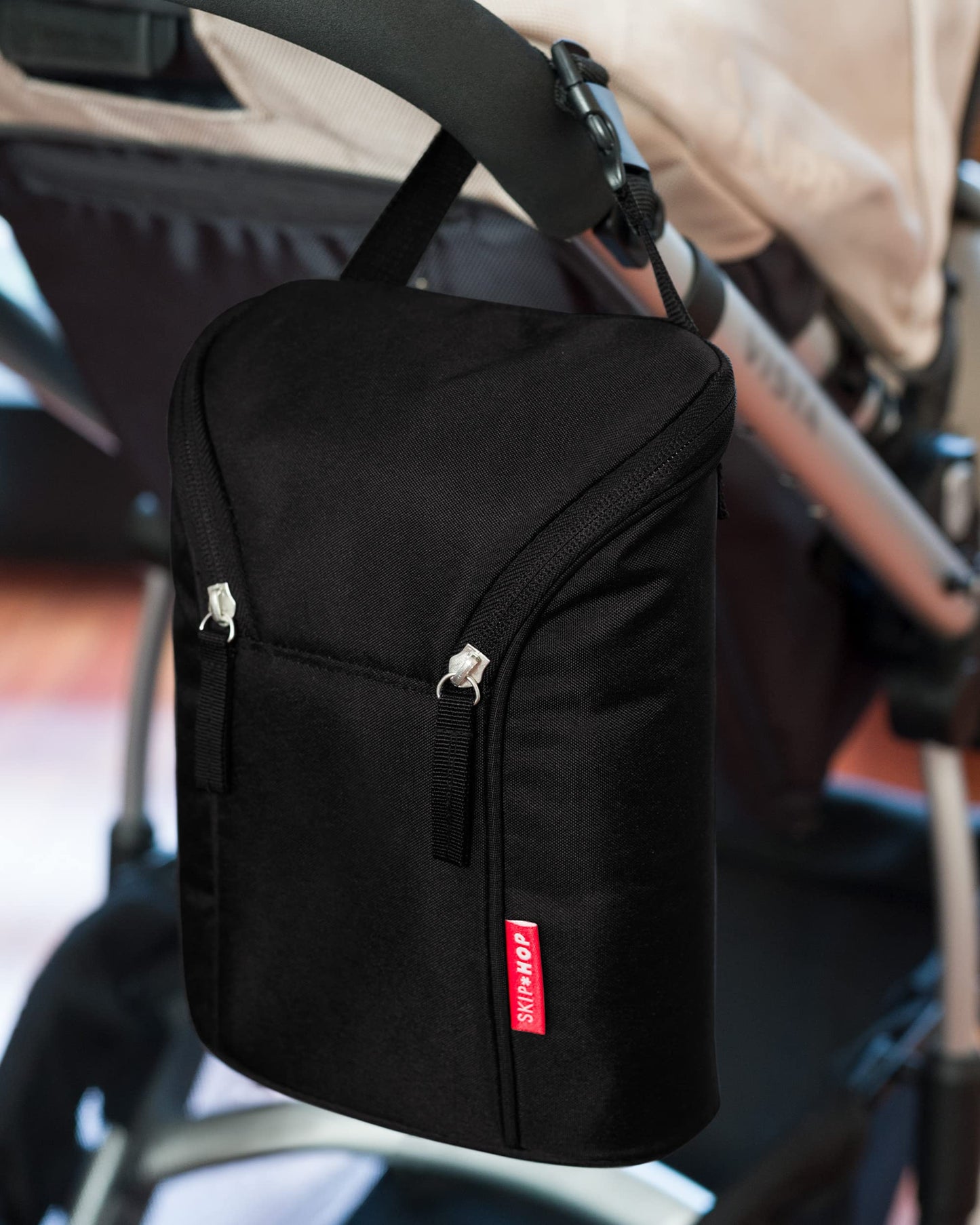 Skip Hop Baby Bottle Bag, Grab & Go, Black