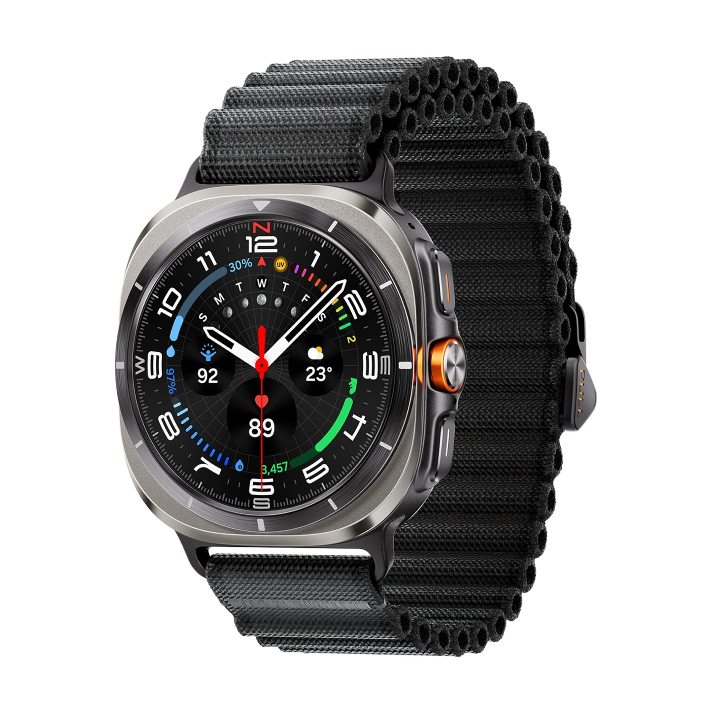 Samsung Galaxy Watch Ultra (2024) Bespoke Edition 47mm LTE AI Smartwatch, Wellness Tips, Heart Rate, Sleep Monitor, Fitness Tracker, Titanium Silver [US Version, 1Yr Manufacturer Warranty]